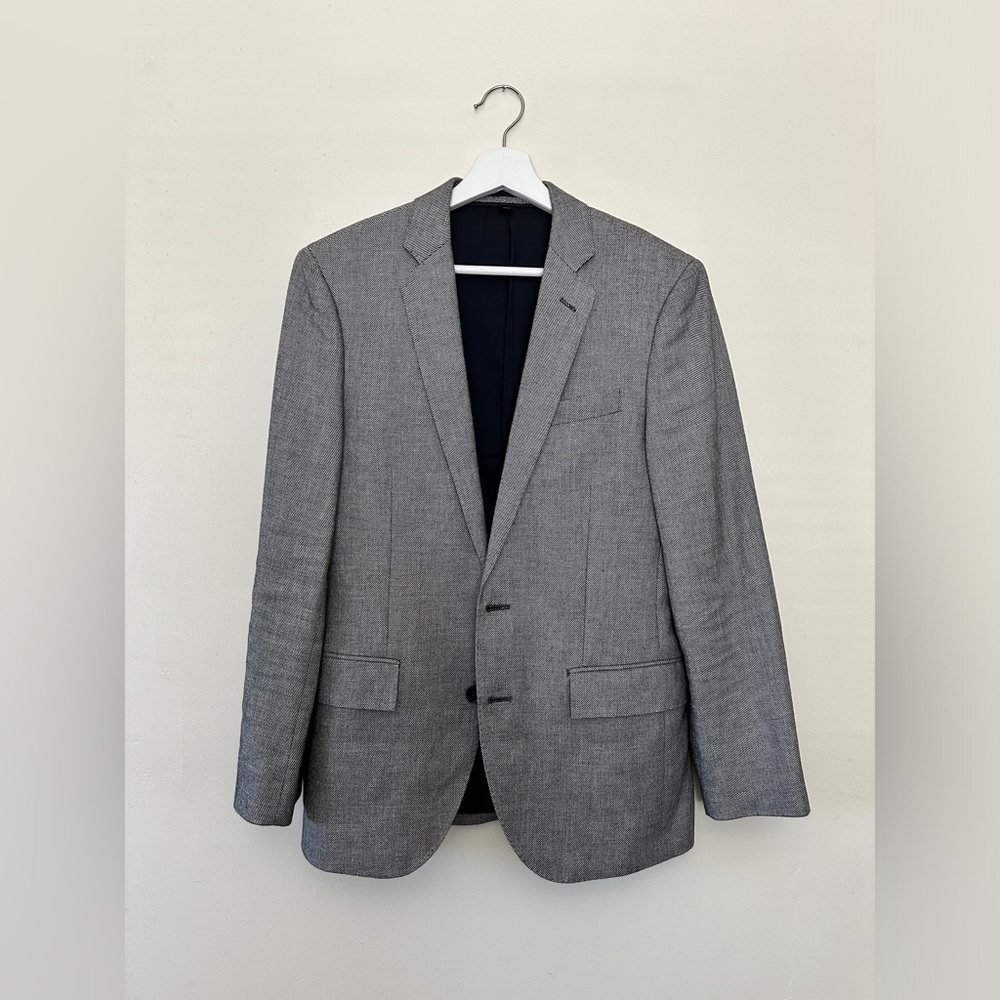 J.Crew Ludlow Slim Suit Jacket in Grey, 36S